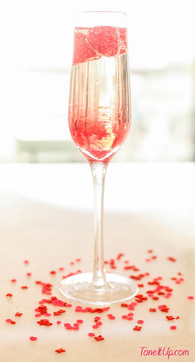 Beverage for valentine's day